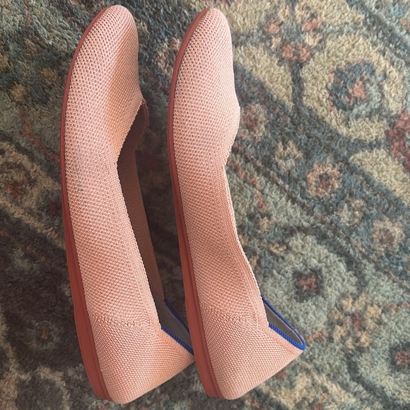 Rothy's light pink and Blue Women's Flats - Picture 6 of 10